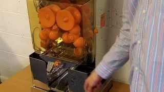 ร้านเครื่องเชิงพาณิชย์ส้มคั้นน้ำผลไม้, สแตนเลสสีส้มคั้นน้ำผลไม้คั้นอัตโนมัติ