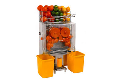 304 Staninless อุตสาหกรรมเหล็กสีส้มคั้นน้ำผลไม้ประเภทเครื่องไฟฟ้าโต๊ะส้มคั้นน้ำผลไม้สำหรับซูเปอร์มาร์เก็ต