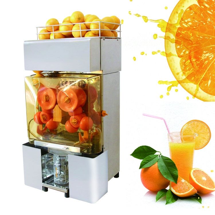 เครื่อง CE OEM พาณิชย์ส้มคั้นน้ำผลไม้สดส้ม Squeezing อุปกรณ์