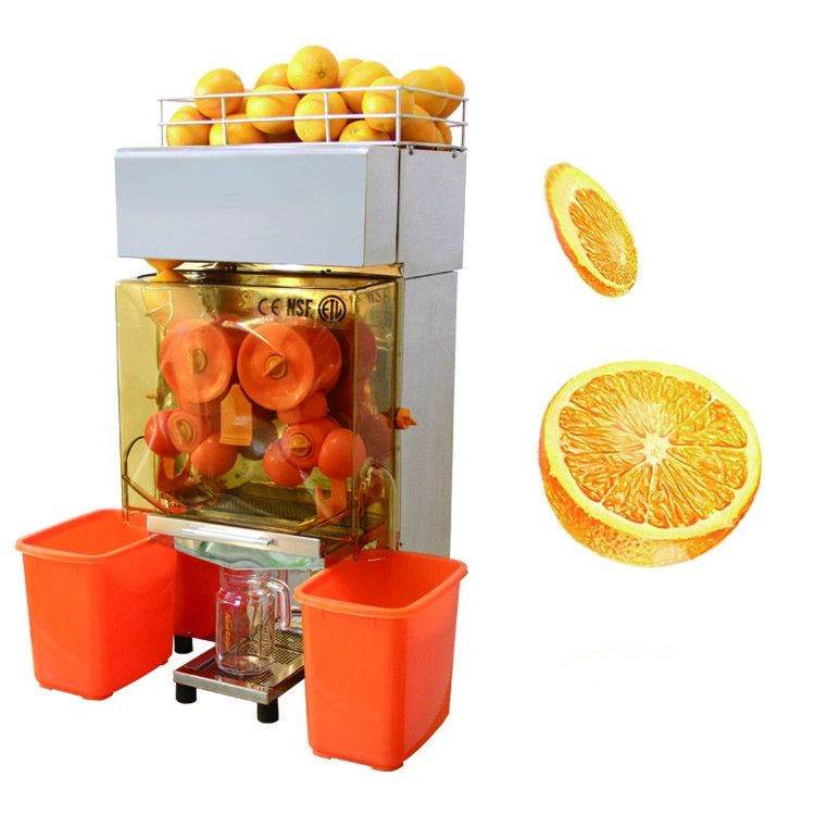 เครื่องไฟฟ้าอัตโนมัติส้มคั้นเครื่องคั้นน้ำผลไม้สีส้มสำหรับคอฟฟี่เฮ้า CE