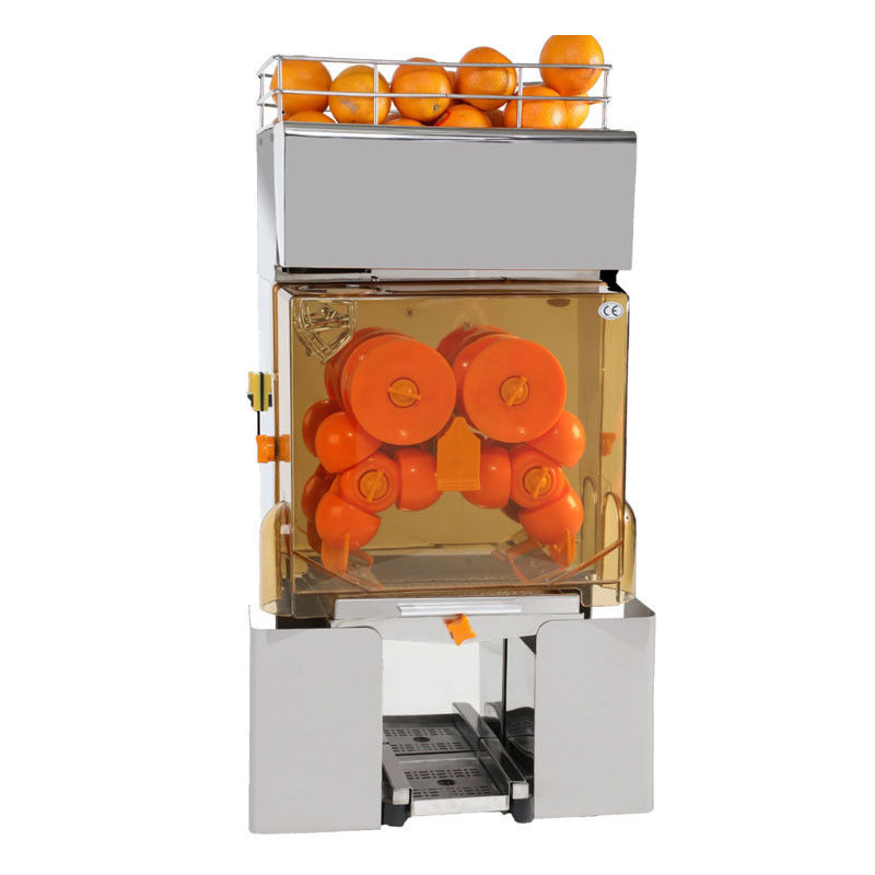 เครื่องคั้นน้ำส้มอัตโนมัติสำหรับงานหนัก - เกรดเชิงพาณิชย์ 370W สำหรับบาร์ / โรงแรมเครื่องคั้นน้ำผลไม้ส้มอัตโนมัติสำหรับงานหนัก M