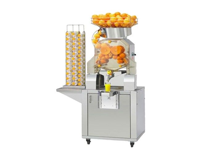 สแตนเลสผลไม้เชิงพาณิชย์บีบเครื่องคั้นน้ำผลไม้คั้นน้ำผลไม้สีส้ม Zumex สำหรับซูเปอร์มาร์เก็ต